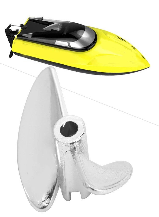 LZKW Aluminium Alloy Propeller, RC Boat Propeller Large Thrust with 1Pc for UDI RC Boat for FeiLun FT016 FT007 FT012 FT009 FT011 FT010 FT016(Silver S) - Image 2